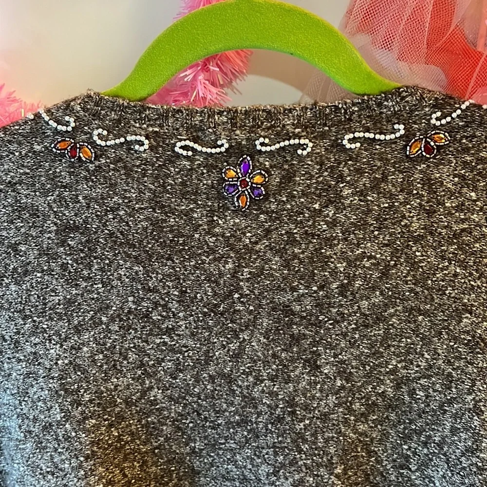 NWOT Sigrid Olson embellished cardigan Size S - Picture 7 of 7